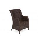 Meble ogrodowe technorattanowe Bristol Round Elegant 180 cm Brown Mat / Brown Melange 8+1