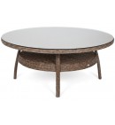 Meble ogrodowe technorattanowe Bristol Round Elegant 180 cm Ginger / Brown Melange 8+1