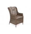 Meble ogrodowe technorattanowe Bristol Round Elegant 180 cm Ginger / Brown Melange 8+1