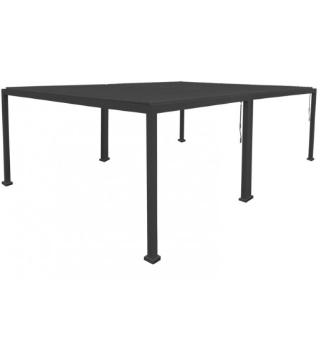 Pergola ogrodowa aluminiowa Bermeo 600 x 400 cm