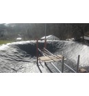 Folia do oczek oczka wodnych / Geomembrana gr 1.5mm Czarna