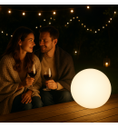 Lampa ogrodowa okrągła 60cm. KULA 