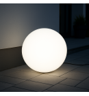 Lampa ogrodowa okrągła 80cm. KULA 