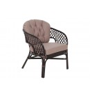 Meble ogrodowe rattanowe Havana Brown / Cappuccino 4+1