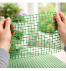 Siatka rabatowa wzmacniana kontenerowa 1,2x25m zielona (oczko 30x30mm)