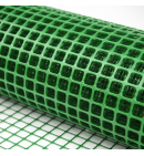 Siatka rabatowa wzmacniana kontenerowa 1,2x25m zielona (oczko 30x30mm)
