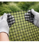 Siatka rabatowa wzmacniana kontenerowa 1,2x25m czarna (oczko 30x30mm)