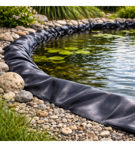 Folia do oczek oczka wodnych / Geomembrana gr 1.5mm Czarna