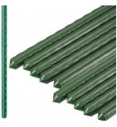 TYCZKI DO POMIDORÓW ROŚLIN PALIKI PODPORA STAL POWLEKANA 120cm 11mm 10 szt.