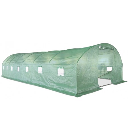 Folia na tunel - Gotowa 400x1000 cm zielona