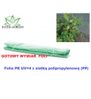 Folia na tunel - Gotowa 400x1000 cm zielona