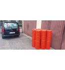 Siatka ogrodzeniowo-drogowa przeciwśnieżna BHP 1,20x25mb.